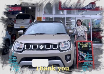 I様　中古車ｲｸﾞﾆｽご納車おめでとうございます！